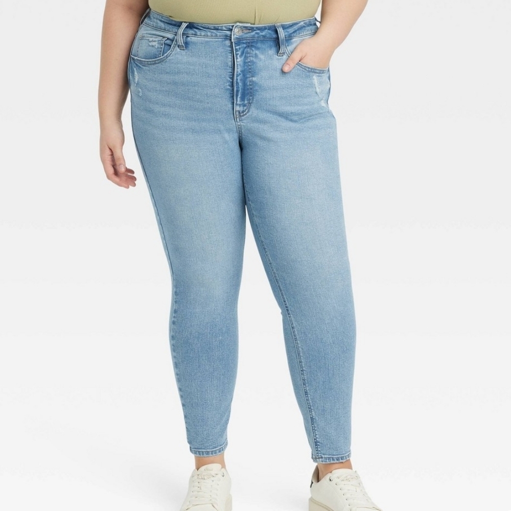 High Rise Skinny Jeans